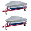 vidaXL Bootspersenninge 2 Stk. Grau L&auml;nge 488-564 cm Breite 239 cm