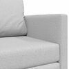 vidaXL Schlafsofa 110cm Wolkengrau Stoff