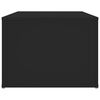 vidaXL Couchtisch Schwarz 100x50x36 cm Holzwerkstoff