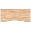 vidaXL Schreibtischplatte Unbehandelt 120x60x2,5 cm Massivholz Eiche