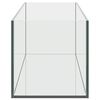 vidaXL Aquarium mit Speicher Transparent 80 x 20 x 20 cm Glas