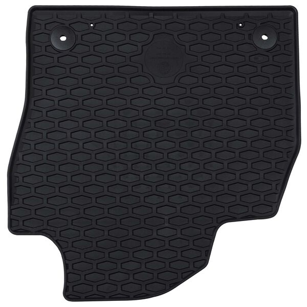 vidaXL Autofu&szlig;matte 4 pcs Schwarz VW POLO , TAIGO Gummi