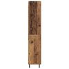 vidaXL Highboard mit Schubladen 2 pcs Altholz Holzwerkstoff