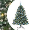vidaXL K&uuml;nstlicher Weihnachtsbaum Gr&uuml;n 150 cm
