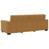 vidaXL 3-Sitzer-Sofa Braun 180 cm Samt