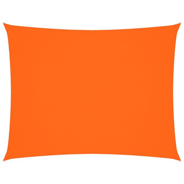 vidaXL Sonnensegel Oxford-Gewebe Rechteckig 3,5x4,5 m Orange
