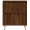 vidaXL Sideboards 3 Stk. Braun Eichen-Optik 60x35x70 cm Holzwerkstoff