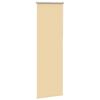 vidaXL Verdunkelungsrollo Beige 60x130cm Stoffbreite 55,7 cm Polyester