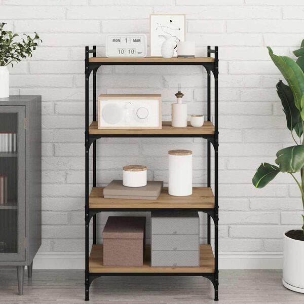 vidaXL Regalbrett 4 pcs Braun 60 x 40 x 1,5 cm Holzwerkstoff