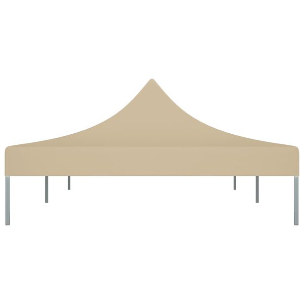 vidaXL Partyzelt-Dach 6x3 m Beige 270 g/m²