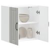 vidaXL Küchen-Hängeschrank Lucca Weiß Holzwerkstoff