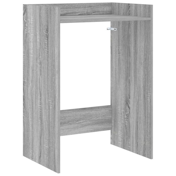 vidaXL Waschmaschinen-Schrank Graues Sonoma 67,5 x 48 x 97 cm