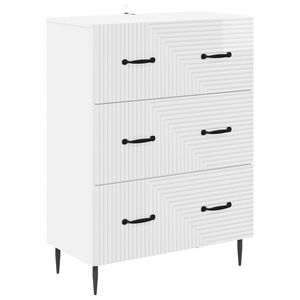 vidaXL Schubladenschrank 66 x 34,5 x 89,5 cm Holzwerkstoff