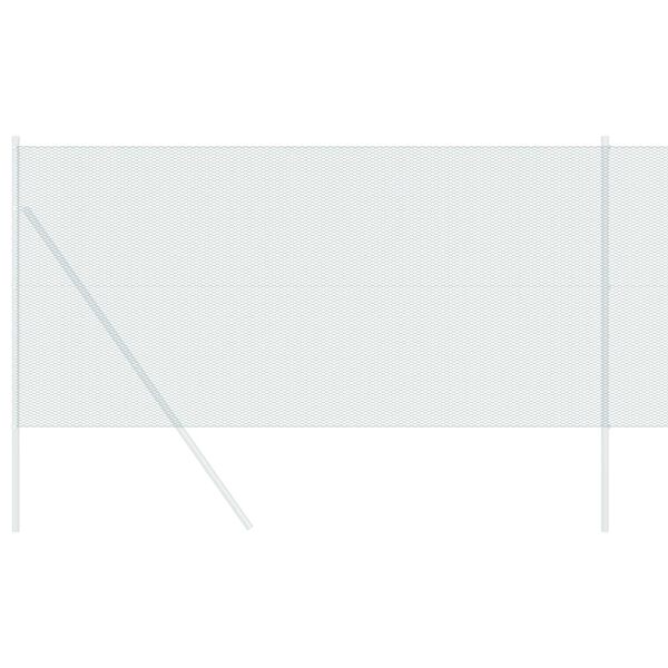 vidaXL Hexagonzaun Grün 1 x 100 m Stahl