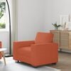 vidaXL Sessel Rot Orange 60 cm Cordstoff