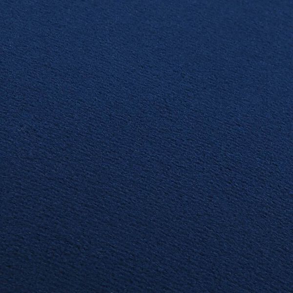 vidaXL Hocker Blau und Golden Samt 28 x 36 cm