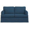 vidaXL Sofa Blau 144 x 80 x 85 cm Stoff