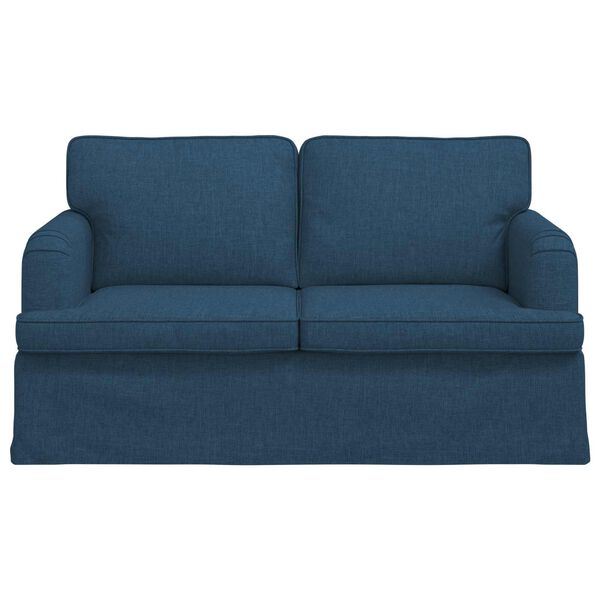vidaXL Sofa Blau 144 x 80 x 85 cm Stoff