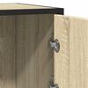 vidaXL Sideboard Sonoma-Eiche 68x35x76 cm Holzwerkstoff