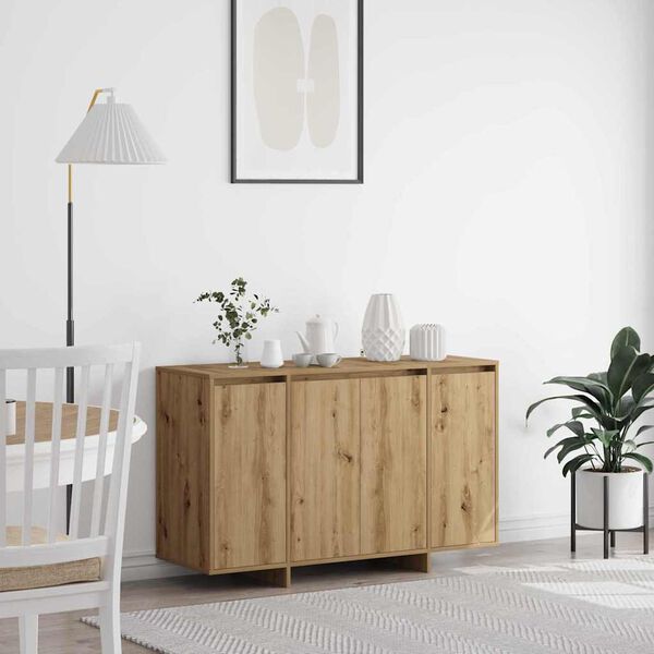 vidaXL Sideboard Artisan-Eiche 120 x 41 x 75 cm Holzwerkstoff