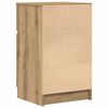 vidaXL Nachttisch Artisan-Eiche 39x35x65 cm Holzwerkstoff