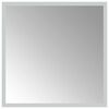 vidaXL LED-Badezimmerspiegel Transparent 40 x 40 cm Geh&auml;rtetes Glas