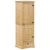 vidaXL Kleiderschrank Corona 55x50x170 cm Massivholz Kiefer