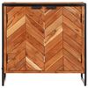 vidaXL Schuhschrank 67x38x65 cm Massivholz Akazie
