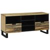 vidaXL TV-Einheiten 100 x 33 x 46 cm Natur Holzwerkstoff