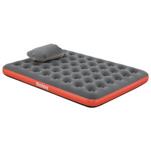 Bestway Luftmatratze 2 Personen 203 x 152 x 22 cm Grau und Rot