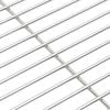 vidaXL Grillrost Silber 43 x 43 cm Edelstahl
