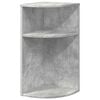 vidaXL Beistelltisch 29,5 x 29,5 x 60 cm Holzwerkstoff Beton Grau