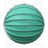 vidaXL Pool-Dome Blau 592 x 590 x 275 cm