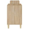 vidaXL TV-Schrank Sonoma-Eiche 160x35x55 cm Holzwerkstoff