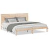 vidaXL Massivholzbett Extra Lang ohne Matratze 180x220 cm