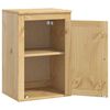 vidaXL Schrank mit Regal Honig 60 x 32 x 40 cm Massives Kiefernholz
