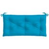 vidaXL Gartenbank-Auflage Hellblau 110x50x7 cm Oxford-Gewebe