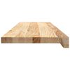vidaXL Treppenstufen 20 Stk. Unbehandelt 80x25x2 cm Massivholz Eiche