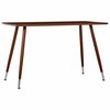 vidaXL Esstisch Braun 120&times;60&times;74 cm MDF