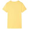 Kinder-T-Shirt Helles Ocker 140