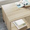 vidaXL Couchtisch Sonoma-Eiche 90 x 49 x 46 cm Holzwerkstoff