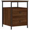 vidaXL Nachttisch Braun Eichen-Optik 44x45x60 cm Holzwerkstoff