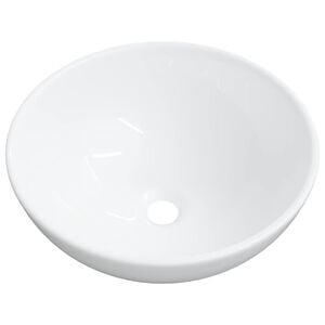 vidaXL Waschbecken Wei&szlig; 28x28x10 cm Keramik