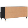 vidaXL TV-Schrank Schwarz 102x36x50 cm Holzwerkstoff