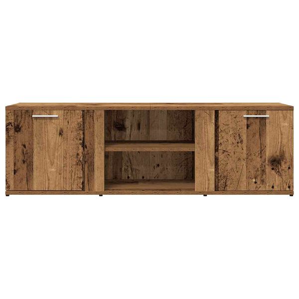 vidaXL TV-Schrank Altholz-Optik 120x34x37 cm Holzwerkstoff