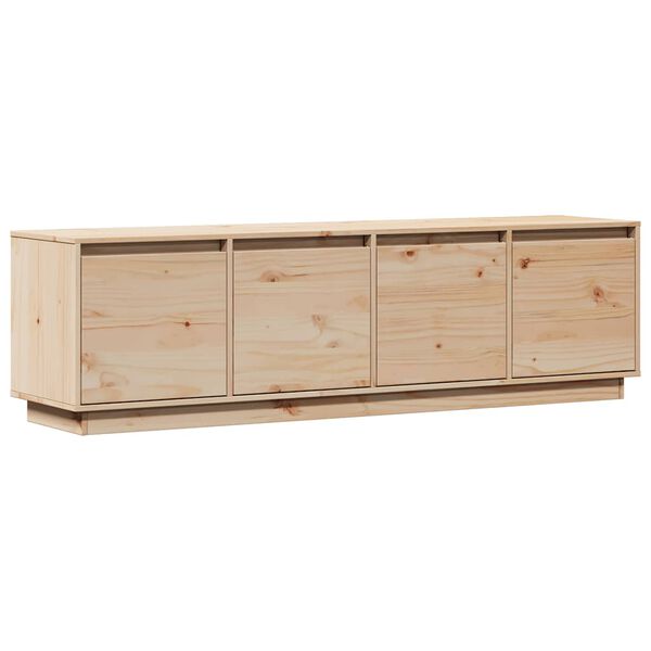 vidaXL TV-Schrank 156x37x45 cm Massivholz Kiefer
