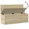 vidaXL Truhe Sonoma-Eiche 102x35x35 cm Holzwerkstoff