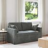 vidaXL Sofa Dunkelgrau Gesamtabmessungen: 138 x 78 x 80 cm (B x T x H)