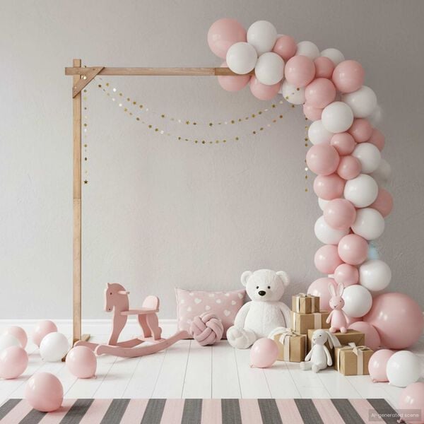 vidaXL Hochzeitsbogen Hellbraun 225 x 95 x 226 cm Massivholz Kiefer