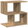 vidaXL Nachttische 2 Stk. Artisan-Eiche 50x30x51,5 cm Holzwerkstoff